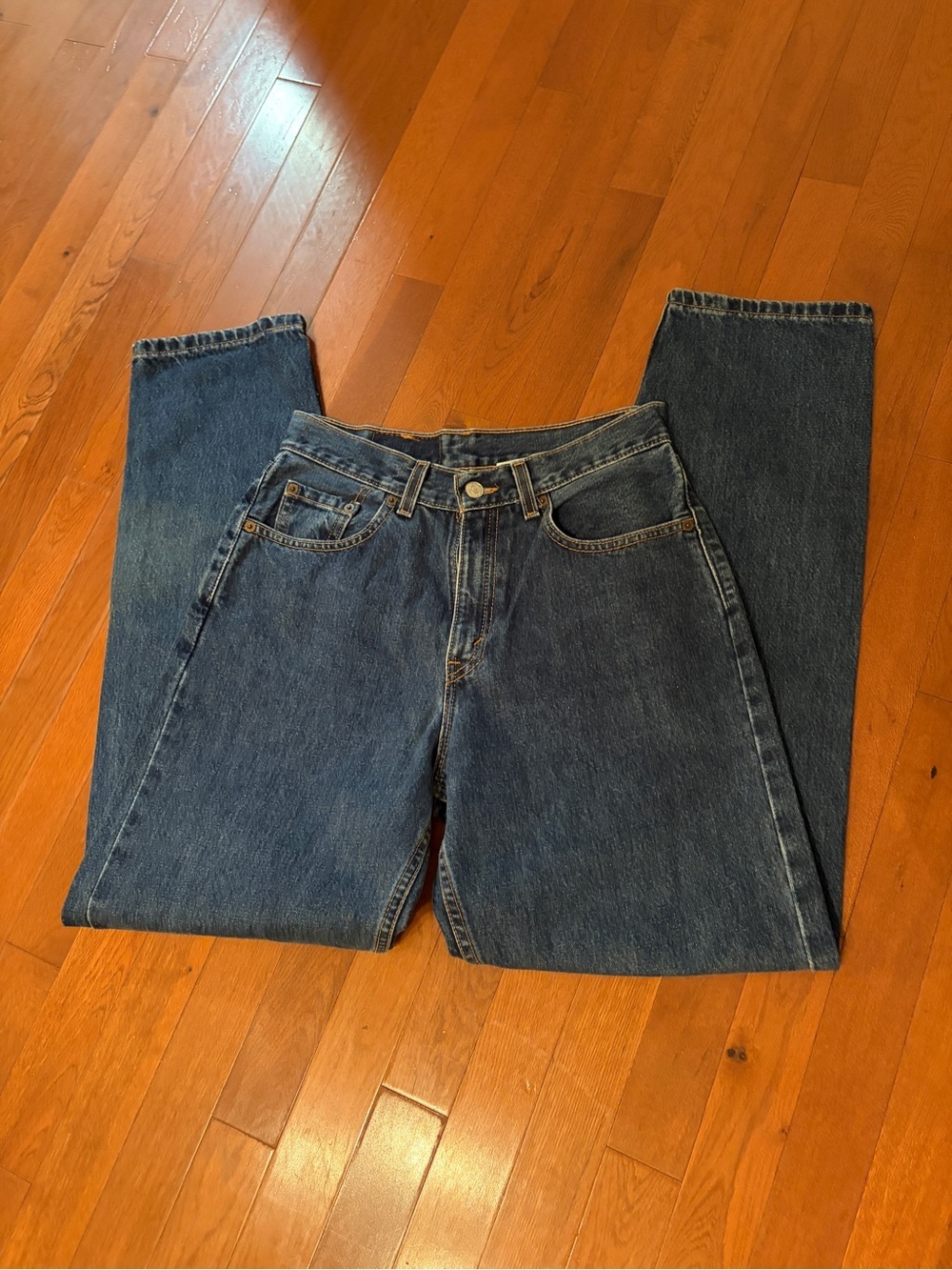 Levi's Dark Blue 560 Loose Fit Straight Leg Jeans